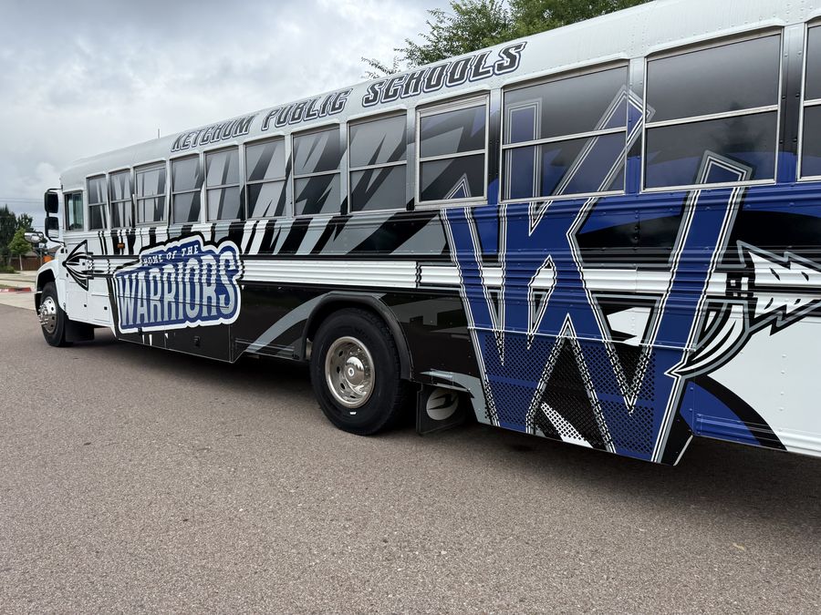 School Bus Graphics for Ketchum Public Schools