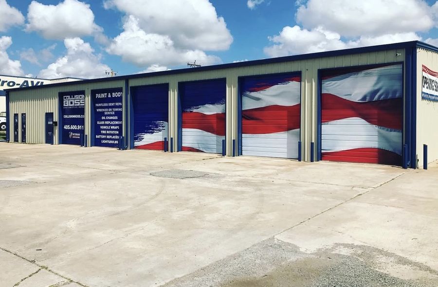 Bay Door & Interior Graphics for Collision Boss
