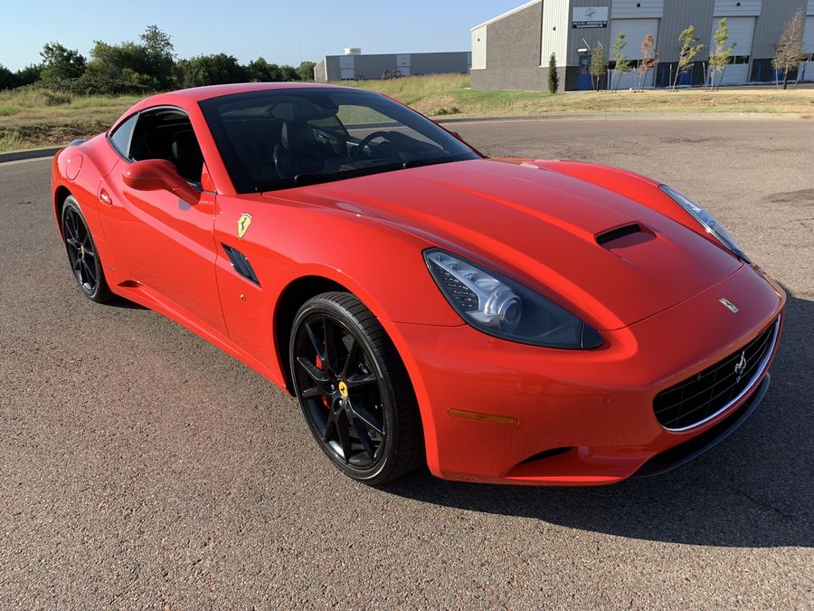 Black to Red Color Change for Ferrari