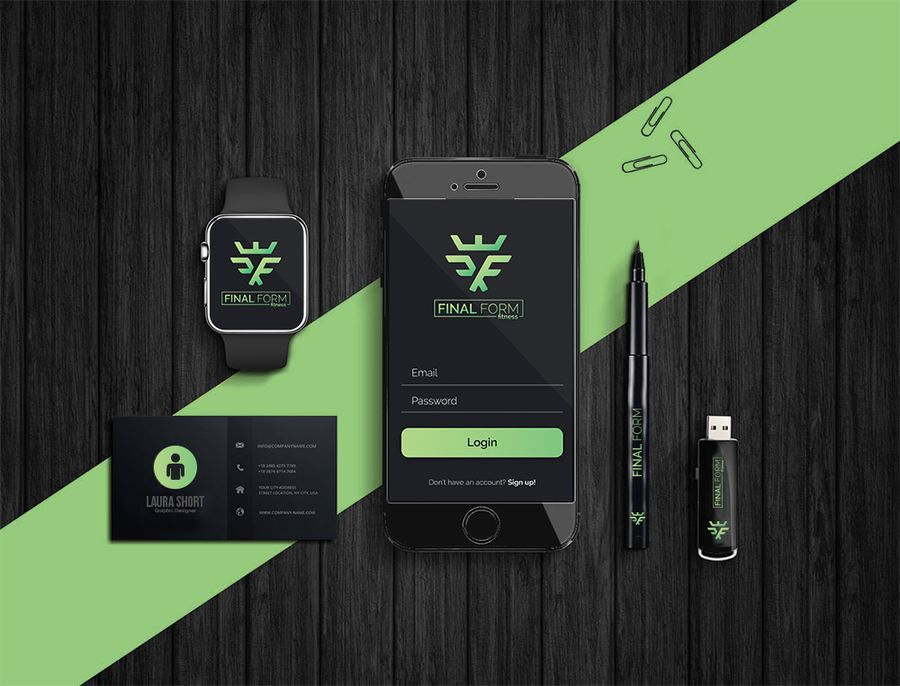 Fitness App UI Design for Final Form Fitness