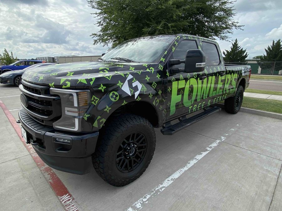Small Business Fleet Identity for Fowlers Tree & Fence