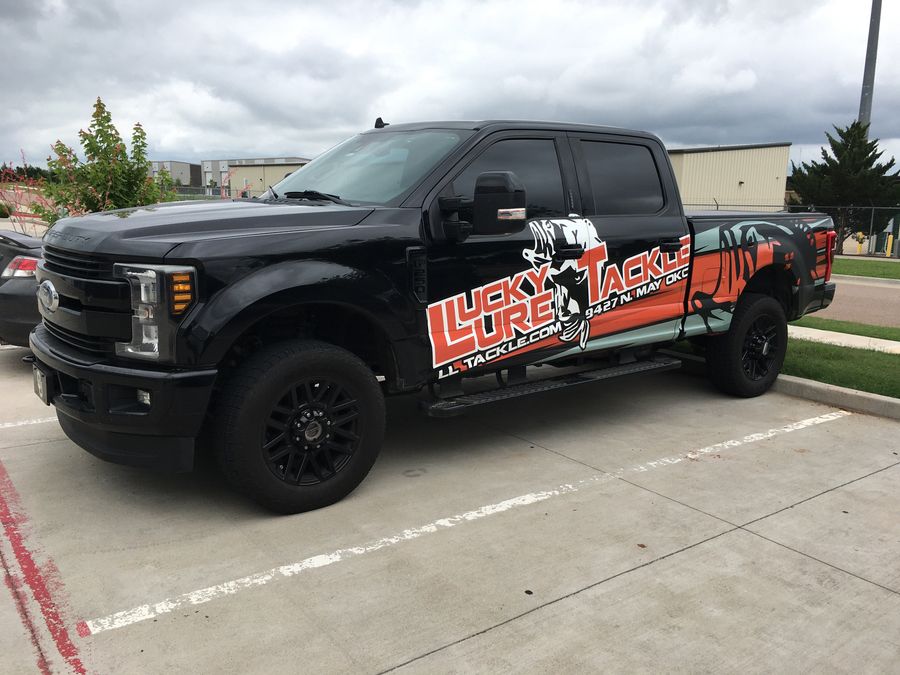 Brand & Vehicle Graphics for Lucky Lure