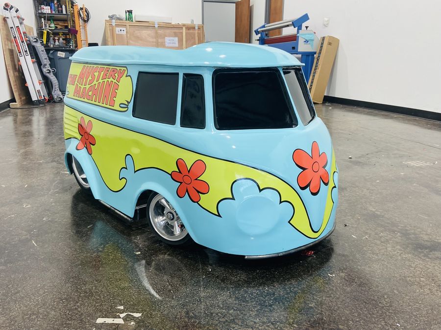 Full Custom Mystery Machine Full Wrap for Private Commission