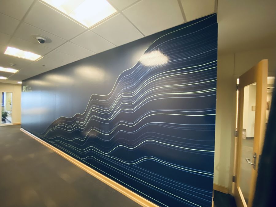 Interior Wall Mural for PCI Energy Solutions