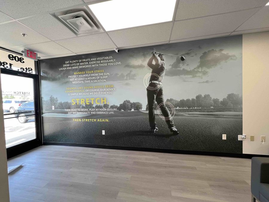 Multi-Location Interior Graphics for The Stretch Zone